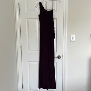 Beautiful Eggplant Purple Maxi Dress